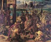 Eugene Delacroix The Entry of the Crusaders in Constantinople, Spain oil painting artist